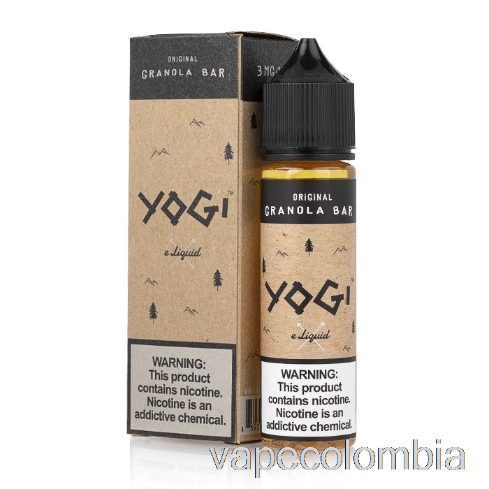 Vape Kit Completo Original Barra De Granola - Yogi E-líquido - 60ml 6mg